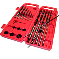 25 piece brad poin drill bit set