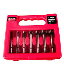 Image of FORSTNER BIT 7 PIECE SET / PLASTIC CASE 