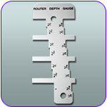 Router Bit Depth Gauge