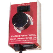 Router Speed Control