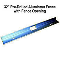 2" x 3" Aluminum L Fence