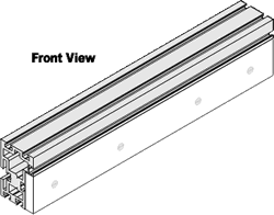 Front View of Uni T Fence