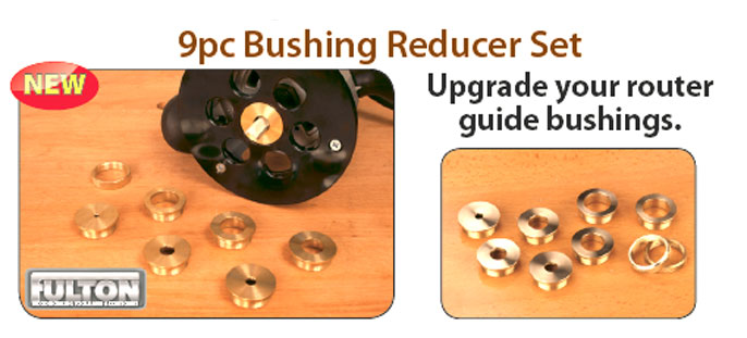 9 Piece Bushing Reducer Set