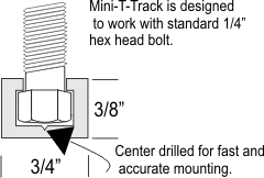Mini T-Track